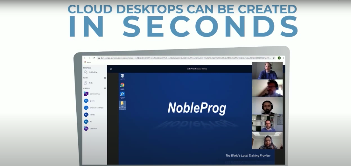 cloud desktops can be created in seconds
